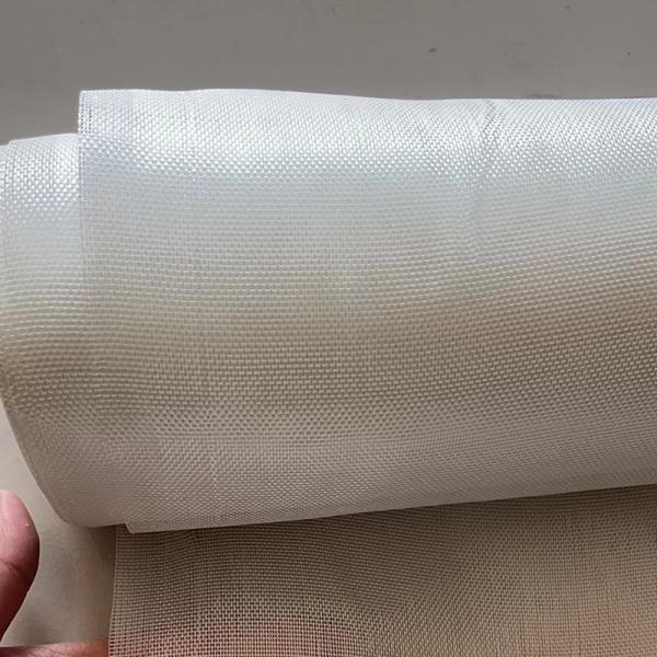 Quality 50m-100m Woven Glass Fibre Cloth With PTFE Coating Spool Form for sale