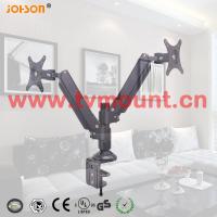 China Dual Arm Aluminum Desktop Mounting Bracket Up to 27 Inches (Play100SD) factory