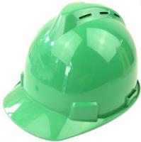 China Head Protective Hard Hat EN397 ABS HDPE Safety Helmet Construction With Vent factory