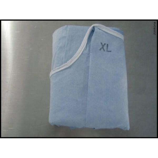 Quality Soft And Comfortable Spunlance Sterile Disposable Surgical Gown Highly Breathable OEM Accepted for sale