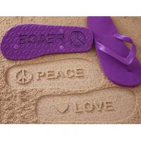 China customed eva die cut and embossed slipper Womens Flip flop thongs slipers manufacturers factory
