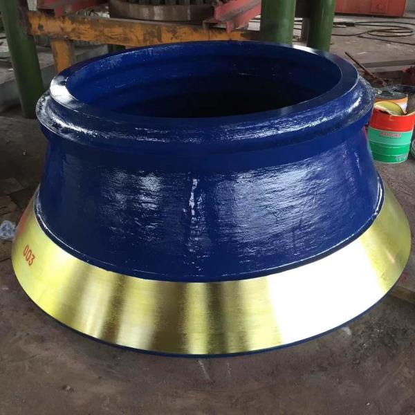 Quality Quarry Mining Cone Crusher Mantle And Concave Wear Resistant ISO9001 for sale