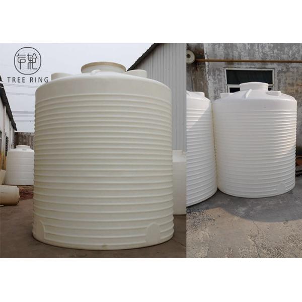 Quality 300 Gallon Food Grade Roto Mold Tanks , PT 6000L Flat Top Chemical Totes for sale