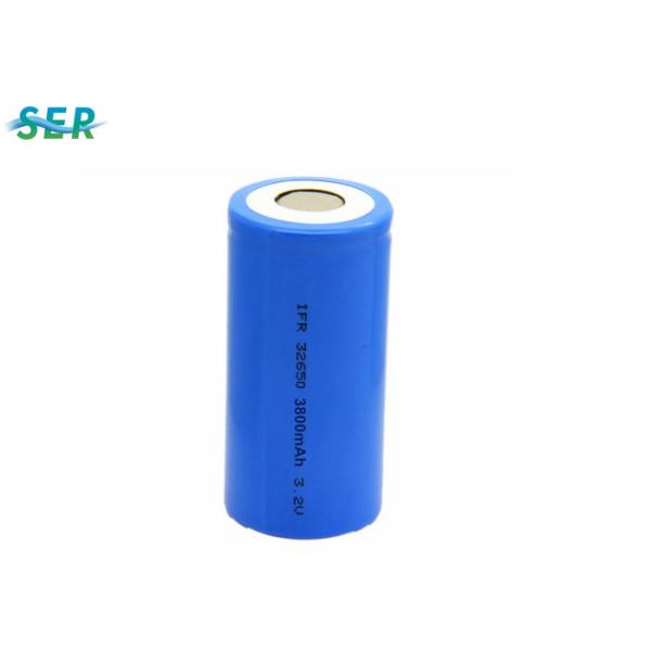 Quality Cylindrical Lifepo4 Rechargeable Battery , 3.2V Lithium Iron Phosphate Battery for sale