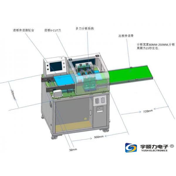 Quality Computer Dremel PCB Depaneling Machine Can Cut Plurality Plates for sale