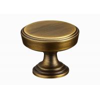 China Wardrobe Villa Solid Brass Cabinet Handles , Nordic American Brass Furniture Handles for sale