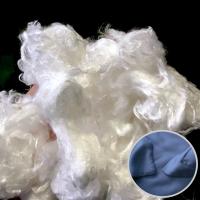 China Raw White Lyocell Fiber 1.2 /1.4D×38mm For Sleepwear / Underwear Production factory