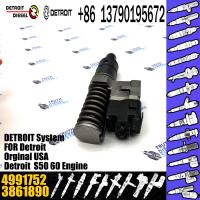 China Common rail fuel injector 4991752 3861890 5234785 5235575 5237466 for Detroit Diesel series 60 11.1 and 12.7 L factory