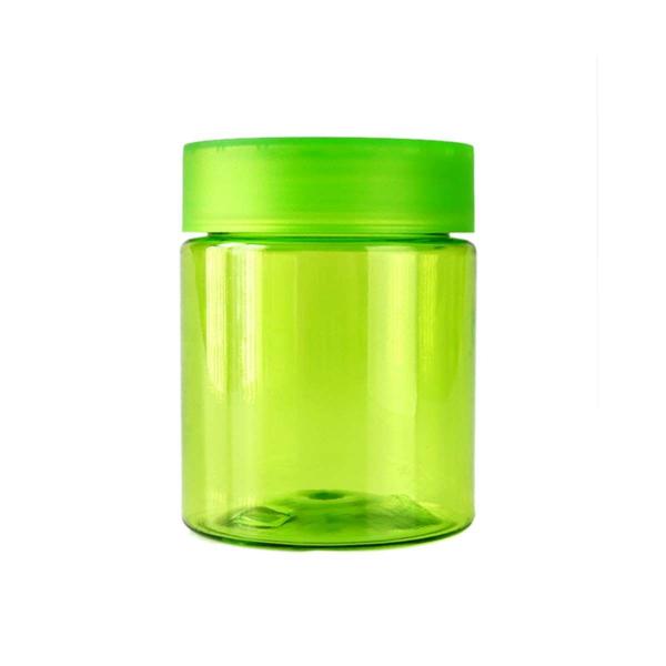 Quality Custom Plastic Weed Containers Childproof Lid For 5oz 6oz 8oz for sale