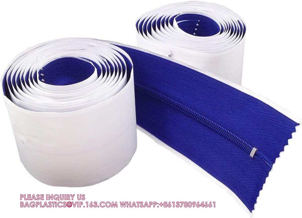 China Peel And Stick Zipper - Heavy Duty - Dust Barriers, Construction, Containment Supply 7ft X 3in (2 Pack) factory