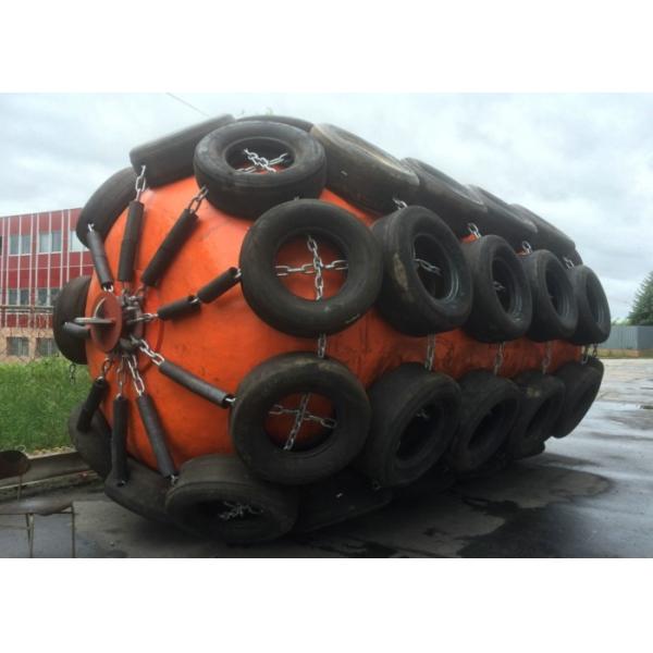 Quality Floating Ship Foam Filled Boat Fenders , Anti - Collision Black Boat Fenders for sale