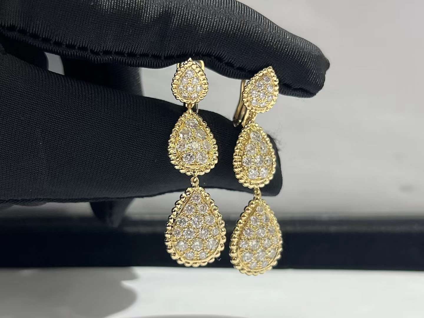 China China Jewelry Manufacturer Real Diamond Jewelry Luxury Diamond Earrings jewelry wish luxury brand jewelry factory