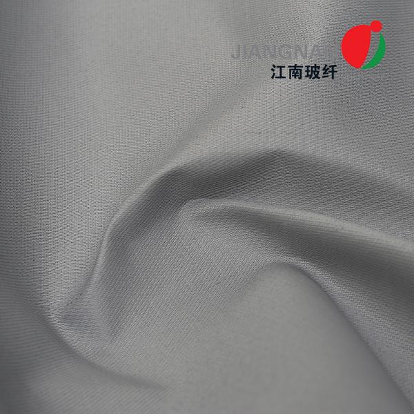 Quality 0.45mm PU Coated Fiberglass Fabric Cloth For Shopping Mall Smoke Curtain for sale