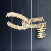 China Bedroom Lobby Shopping Mall Led Crystal Pendant Light Dia 50cm for sale