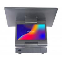 China 12.5 Full HD Display and 7 HD Second Display POS System with MSR Card Reader Option factory