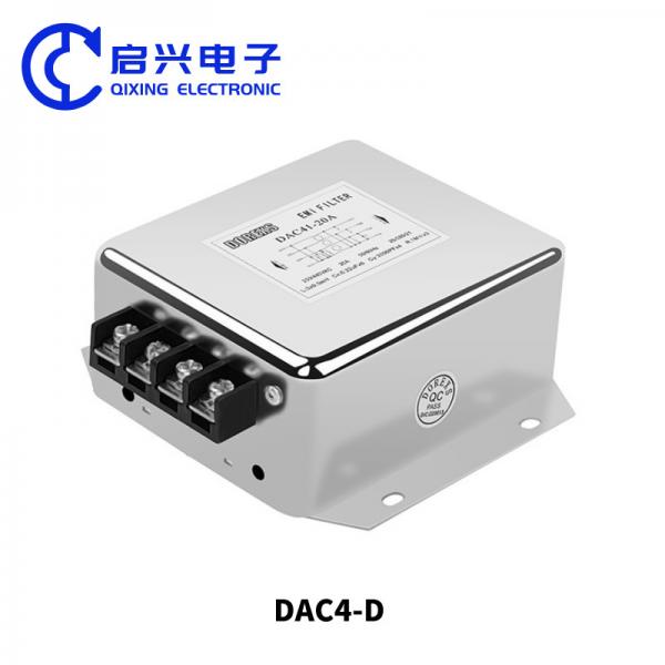 Quality 380V 440VAC 3 Phase EMI EMC Filter DAC3-D 6A-30A CE ROHS for sale