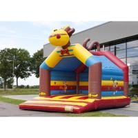 China Cute Animal Design Inflatable Bounce House Trampoline Theme Park CREEZ factory