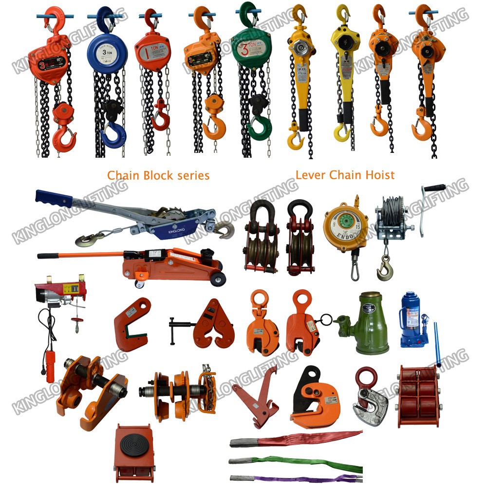 55 Years History Manual Chain Hoist Block 1T HSZ-CA with CE GS