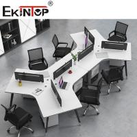 China 2 4 6 People Office Partition Cubicle Workstation Modern Design Office Furniture for sale