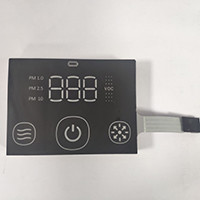 Quality Air Cleaner Controller Custom LED Displays 3 Digit 100mcd Common Cathode for sale