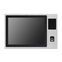 China Front IP65 Industrial Touch Panel PC With Fingerprint , RFID Reader And Camera factory