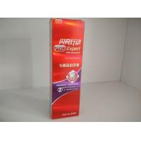 Quality toothpaste folded paper box for sale