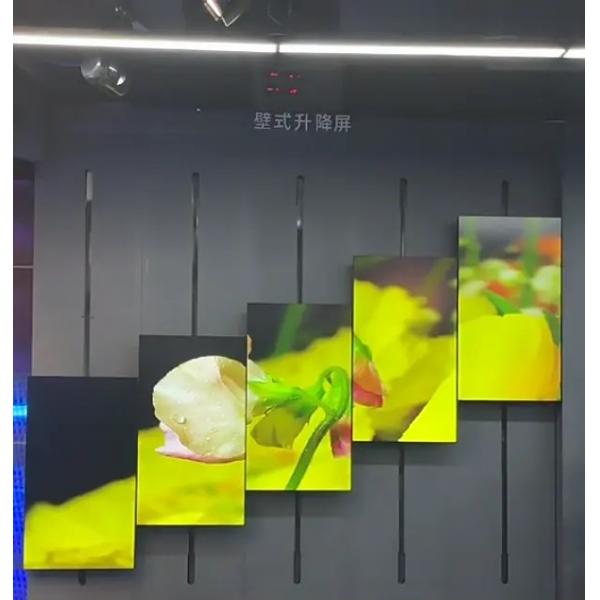 Quality Wall Mounted Digital Signage Board LCD Split Screen Display Advertising Wall Screen for sale