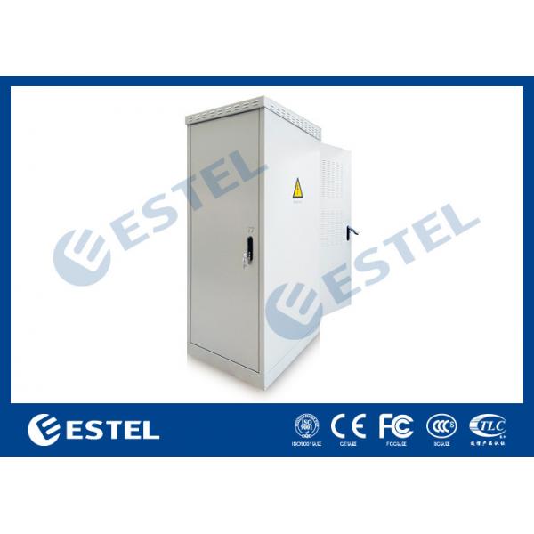 Quality Custom Outdoor Telecom Cabinet , Telecom Equipment Cabinet With Air Conditioner for sale
