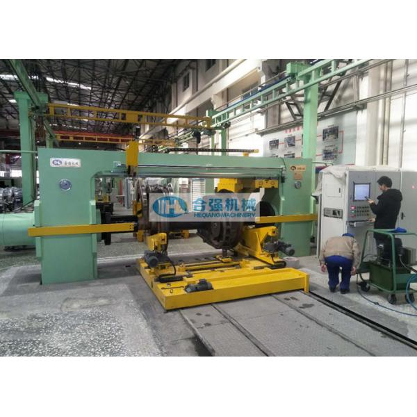 Quality 400T Locomotive Wheel Press Machine With Oil Injection System for sale