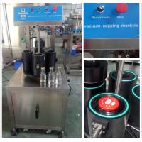 Quality Energy Saving Glass Bottle Cap Sealing Machine Convenient Adjustment for sale