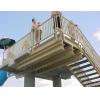 Quality Strong FRP Railing Systems Construction Site Fiberglass Staircase Railing for sale