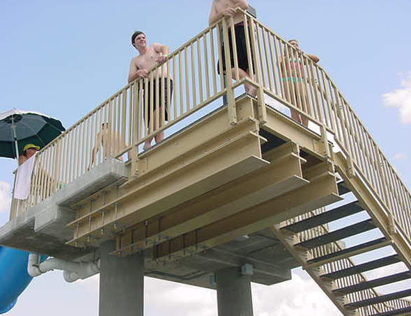 Quality Strong FRP Railing Systems Construction Site Fiberglass Staircase Railing for sale