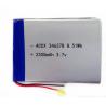 China 346378pl 3.7v 2300mah rechargeable lipo battery/polymer li-ion battery/lithium polymer battery china OEM manufacturer factory