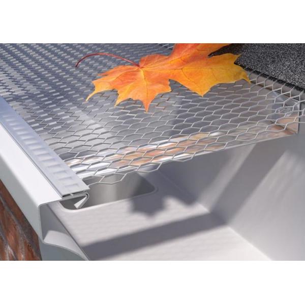 Quality Expanded Metal Gutter Guards is Kind Of Gutter Protection Device, Intercept for sale