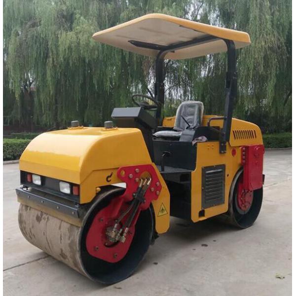 Quality High Efficiency Vibratory Road Roller 3 Ton 21KW Hydraulic Road Roller for sale