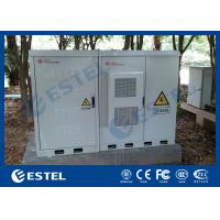 China Thermal Insulation Base Station Cabinet With Two Air Condtiioner / Direct Ventilation System factory