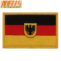 China Imperial Germany Flag Patch With Eagle Embroiderd Flag Patch Sew Or Iron On for sale