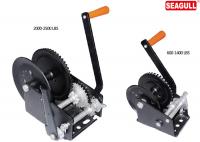 China Windlass Hand Lifting Winch Steel Manual Hand Winch With Single Double Speed factory