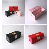 China Glossy Lamination Elegant Paper Rigid Gift Boxes, Magnetic Fancy Cosmetics Packaging Boxes for sale