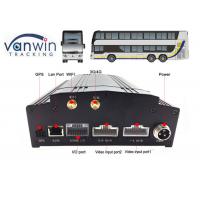 China 8 channel car security dvr recorder Built-In 3G / 4G / WIFI / G-Sensor DVR System for Bus for sale