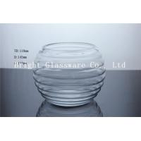 China streak design glass fish jar, fish tanks for sale factory