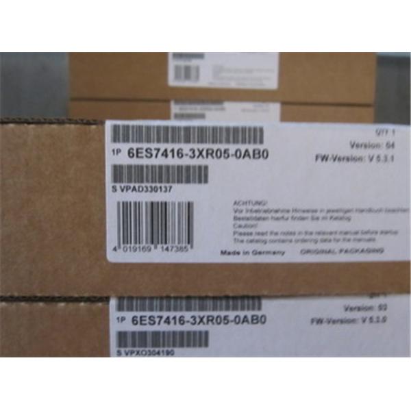 Quality 6ES7416-3XS07-0AB0 Siemens Simatic S7 400 , 416 CPU Central Processing Unit for sale