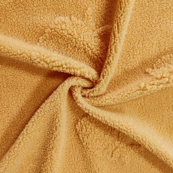 Quality 100% Polyester Sherpa Fleece Fabric for sale