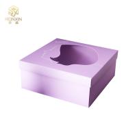 Quality Coated Paper Foldable Gift Boxes With Ribbon Die Cut Art Technology for sale
