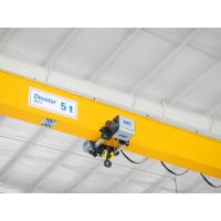 Quality OEM 1 Ton To 12.5 Ton Single Girder Overhead Cranes High Transmission Efficiency for sale