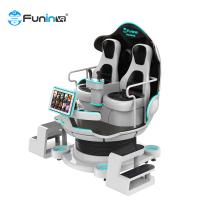 China Multiplayer 9D Virtual Reality Cinema 2 Player 9D Vr Egg Chair for sale
