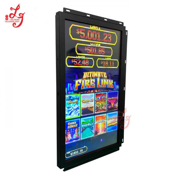 Quality 32 Inch Open Frame 3M RS232 Game Monitor Touch Screen Game Monitor 27 32 43 Inch for sale