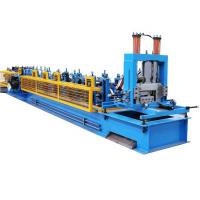 China Chain Drive Cz Purlin Roll Forming Machine For Galvanized Steel factory