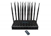 China 18 Channels Mobile Phone Signal Jammer Block All GPS Signals 42W High Power factory