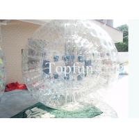 China Roller Inflatable Zorb Ball Rolling Ball , Sports Toy Water / Grass Water Walking Ball  factory